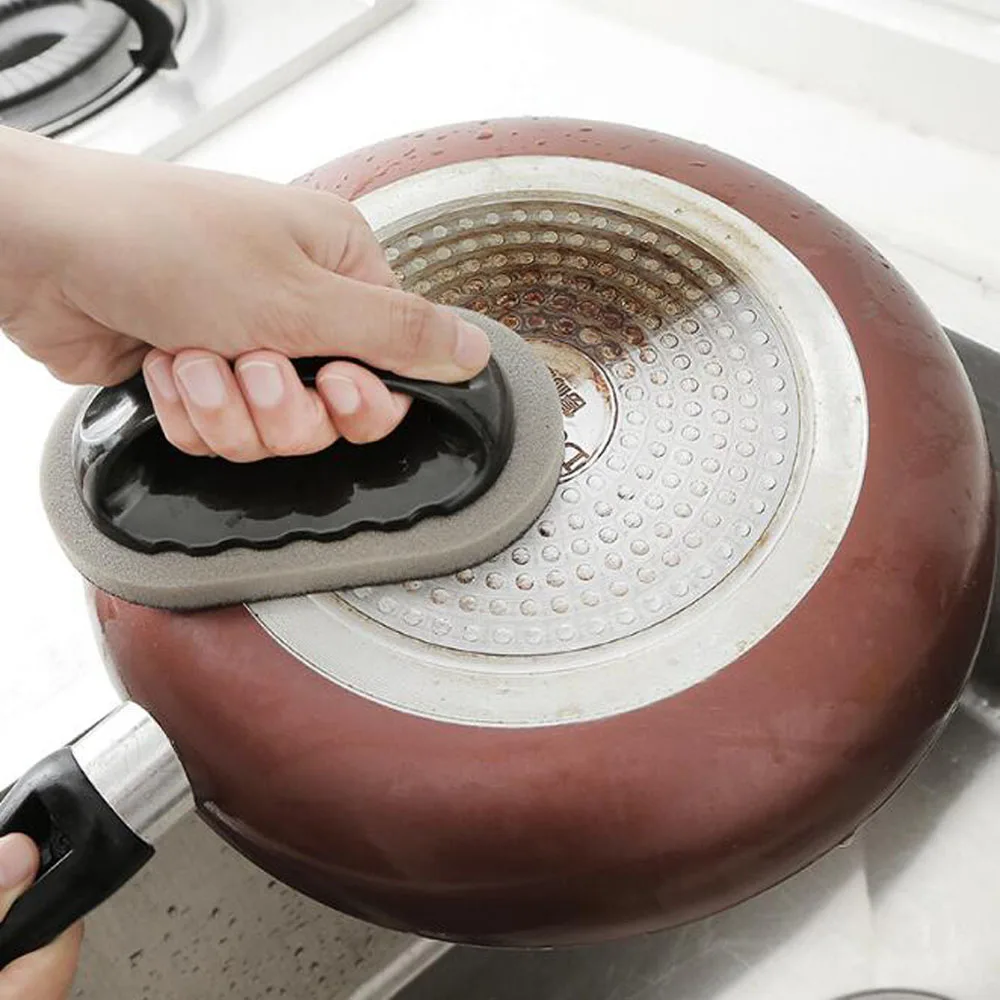 Strong Decontamination Bath Brush Sponge Tiles Brush Magic Strong Decontamination Bath Brush Kitchen Clean Tools