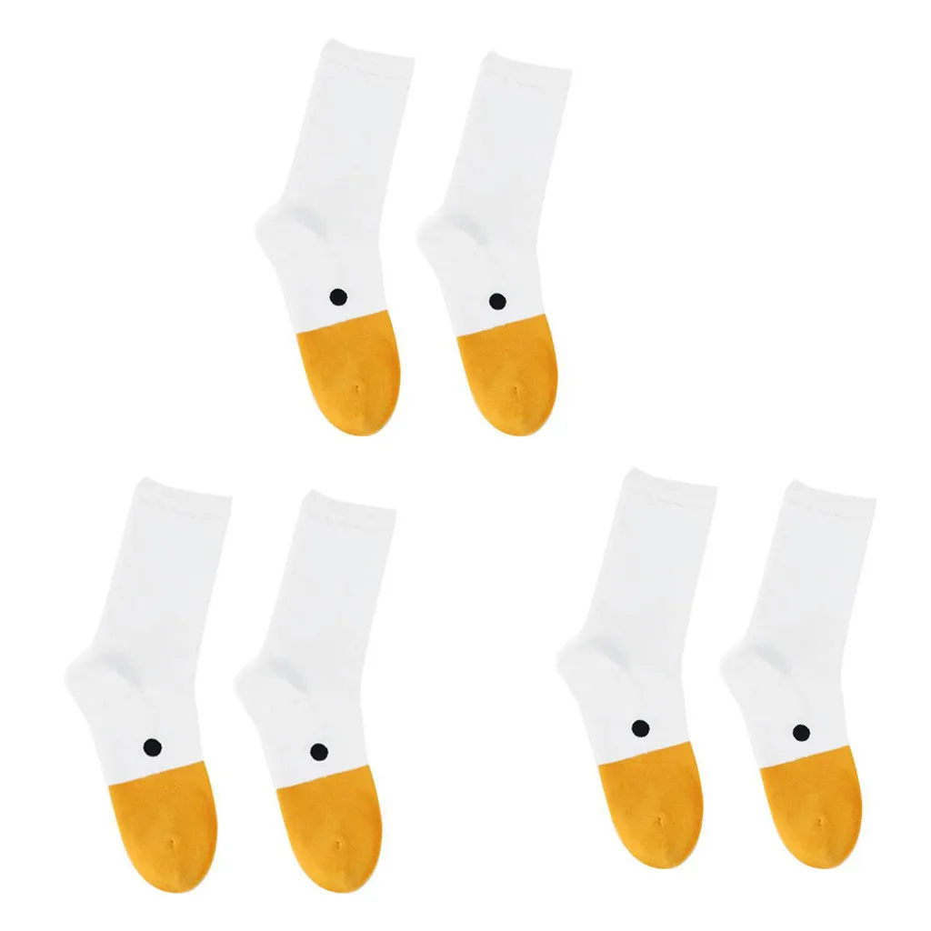 3 пары, унисекс, модные, художественные, простые, удобные, Осень-зима, Мультяшные носки забавная новинка, милые носки с головой животного