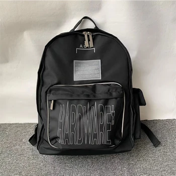

Hip Hop Reflective A-COLD-WALL* Backpack Men Women High Quality Metal Button Functional A COLD WALL ACW Bag