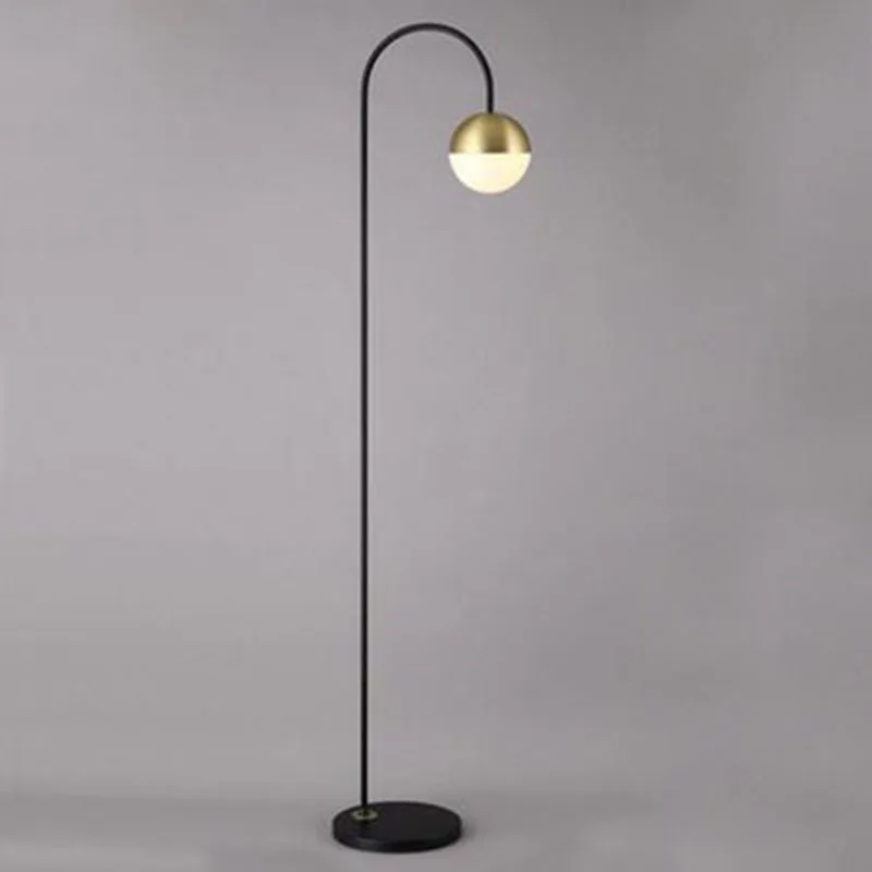

Modern Originality Wrought Iron Metal Floor Lamp Hotel Model Tenant Hall Bedroom Bedside Lamp Study Read Led Lamp