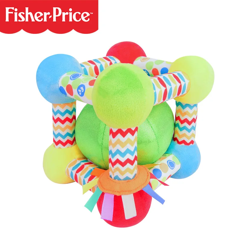 FISHER-PRICE кукла набивные плюшевые игрушки животные Дети Игрушки для девочек детей раннего возраста красочная прыгающая игрушка для детей