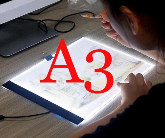Алмазный вышивальный стол led A3|Алмазная мозаика| |
