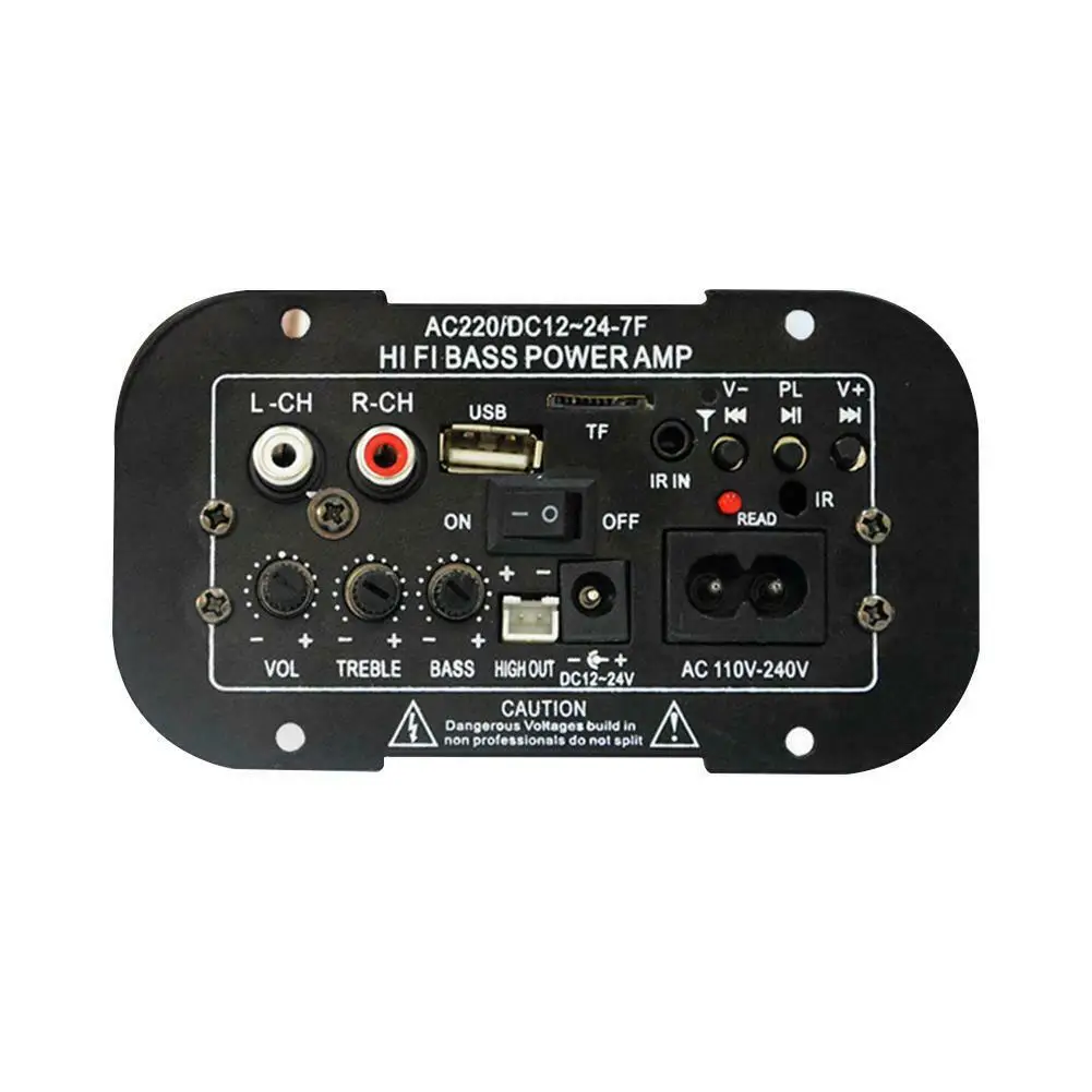 Hi-Fi автомобильный Bluetooth усилитель комплект Авто бас мощность аудио Радио цифровые аксессуары 50 Вт
