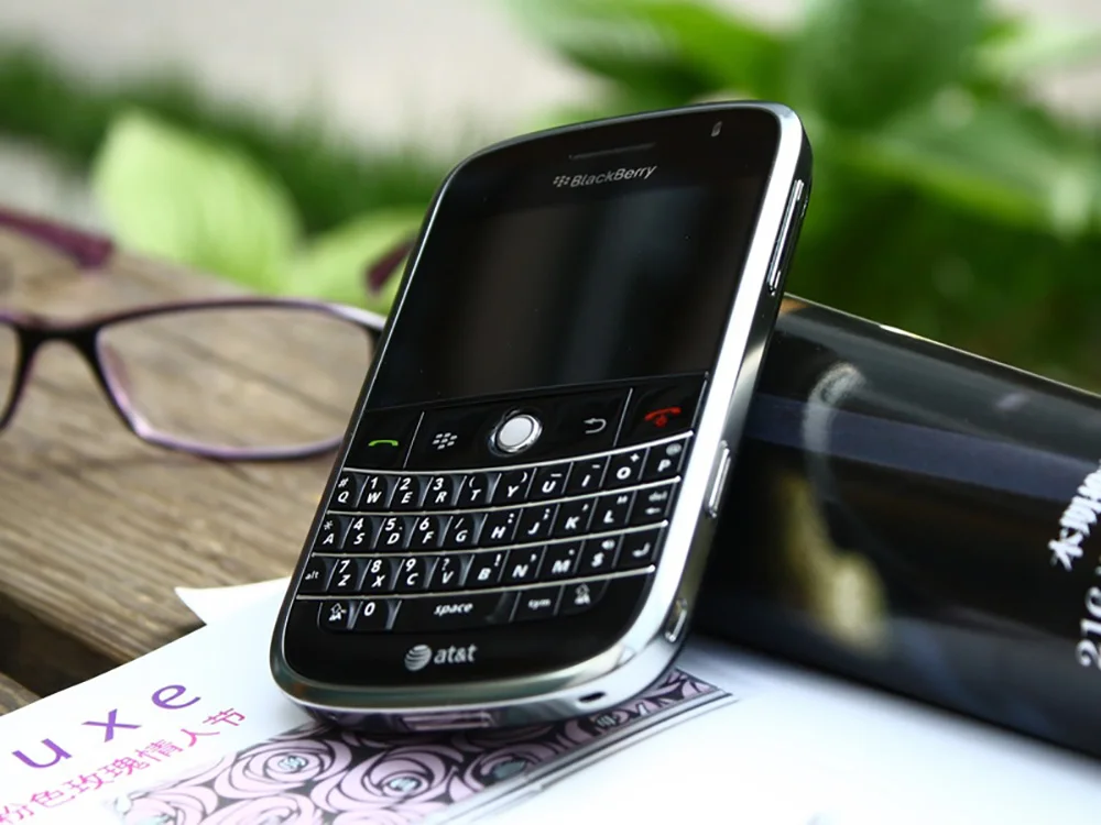 refurbished samsung Unlocked Original BlackBerry Bold 9000 3G Mobile Phone 2.6'' Single Core 2MP 8GB ROM Refurbished-99%New BlackBerryOS CellPhone iphone 12 refurbished