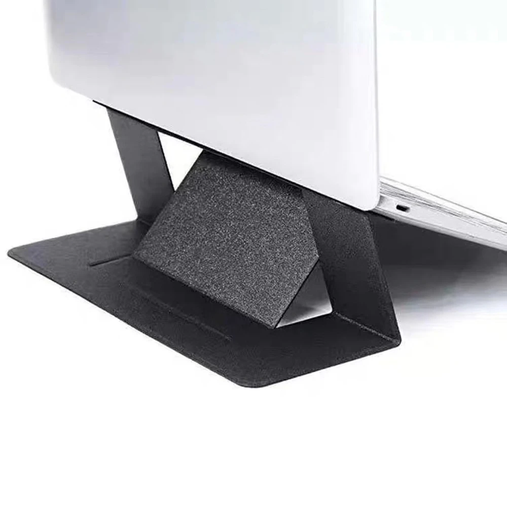 Регулируемая подставка для ноутбука iPad MacBook, Невидимая клейкая подставка, складная подставка, Портативная подставка для планшетного компьютера