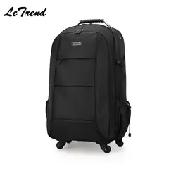 Новый деловой рюкзак на колесах, водонепроницаемая сумка на колесах багаж, многослойная Сумка для путешествий