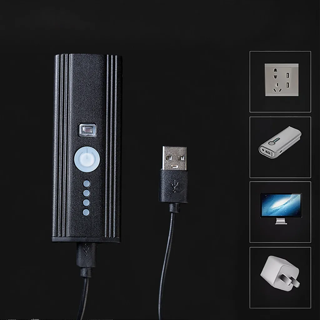 Новое поступление, Аксессуары для велосипеда, водонепроницаемый Usb интерфейс для велосипеда, заряжаемый светильник для езды на велосипеде в ночное время, велосипедный светильник