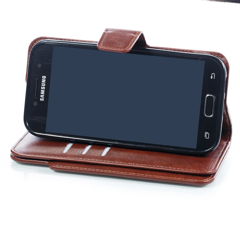 Роскошный чехол A3 на магните С Откидывающейся Крышкой для samsung Galaxy A3 A5, кожаный чехол-бумажник в стиле ретро с отделением для карт и подставкой