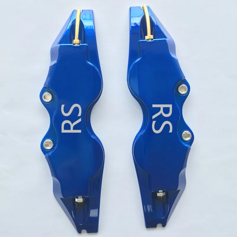 RS Blue ABS Пластик с оригинальным дисковой тормозной суппорт в Размеры L/M для AUDI A3 S3 A4 A5 S5 A6 S6 A7 S7 A8L Q7 TT TTS A1 S8 Q2 Q3 Q5 - Название цвета: RS Blue