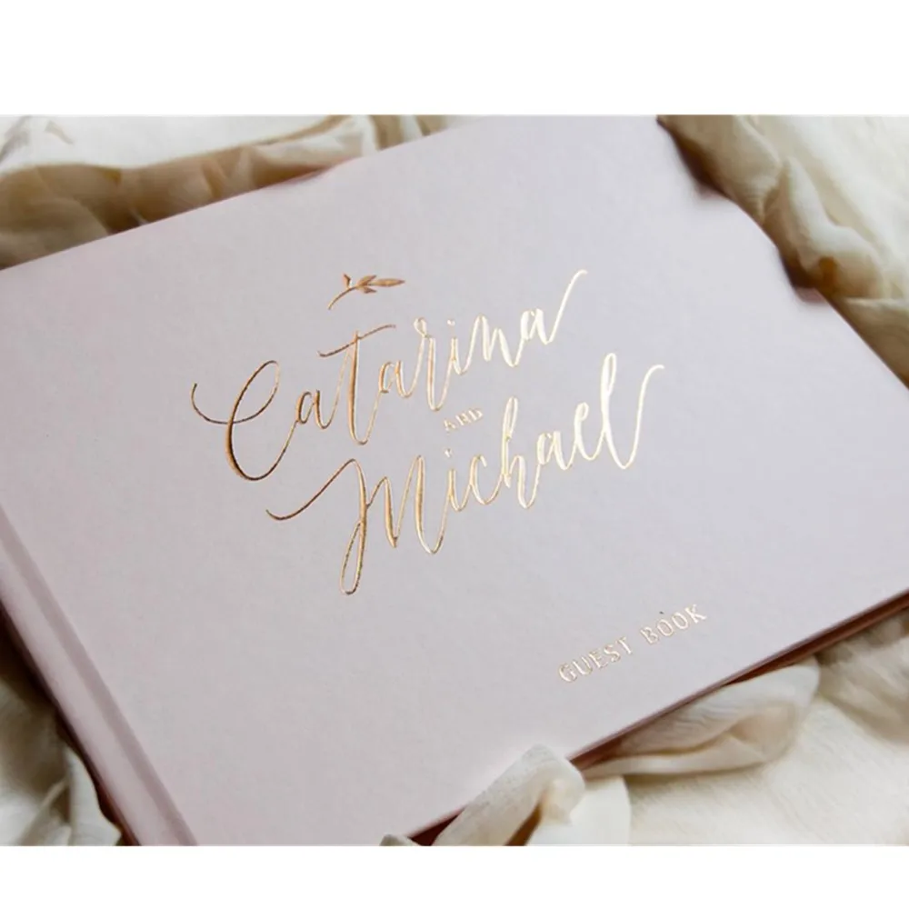 Bier officieel Maakte zich klaar Gepersonaliseerde Bruiloft Gastenboek Rose Goud Folie Engagement Aandenken  Boek Horizontale Custom Moderne Rose Gold Huwelijksreis Foto  Boek|Handtekeningen Gastboeken| - AliExpress