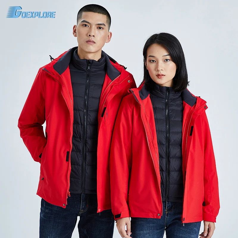

Goexplore Winter Jacket Men Warm Coat Casual Autumn Puffer Thicken White 80% Duck Parka Male Winter hiking Down Jacket Women