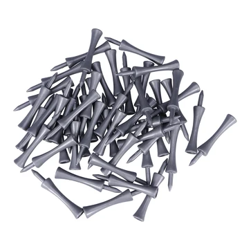 

50pcs 70mm Large Castle Golf Tees (Grey)