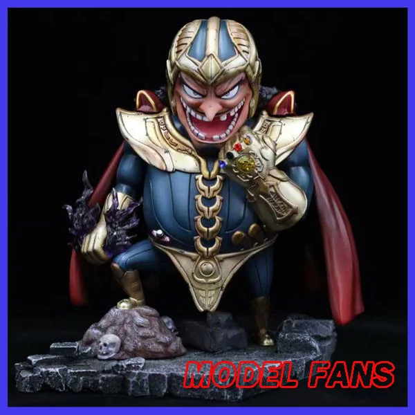 

MODEL FANS instock one piece Marshall D Teach cos Thanos gk resin statue Figure for Collection
