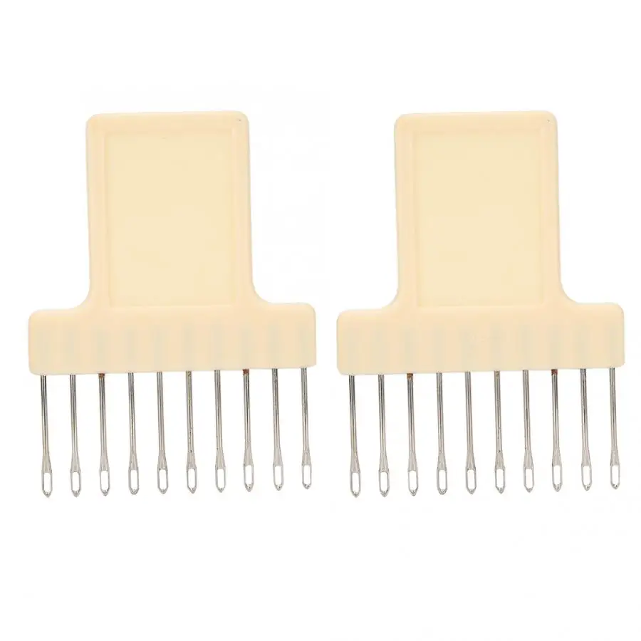 2 шт. Вязание машина передачи гребень 10 игл для Brother KH260 KH230 KH270 SK151 SK155 Швейные