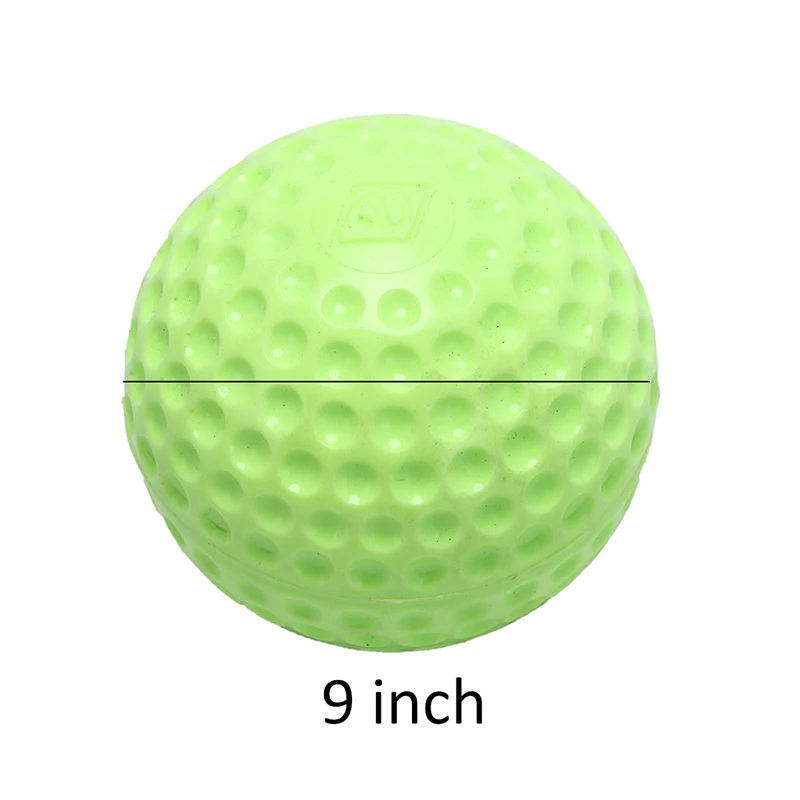 9 Inches PU Hard Baseball Balls Professional Baseball Softball Ball Practice Trainning Softball Team Sports Game 2 Colors