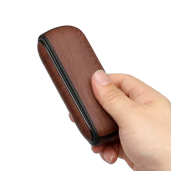 

Cases + Side Wood Tree Style Full Cover for Iqos 3 Leather Pouch Case Accessories for Iqos 3.0 Bag Holder Cover Accessories