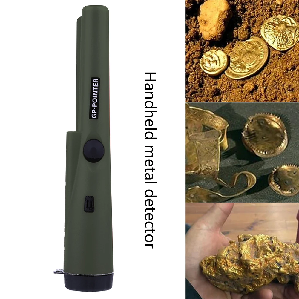 Skup Ręczny wykrywacz metali dokładnie określić GP Hunter GP Garrett stan statyczny do koparki Pinpointing 360 stopni wykrywania darmowa wysyłka