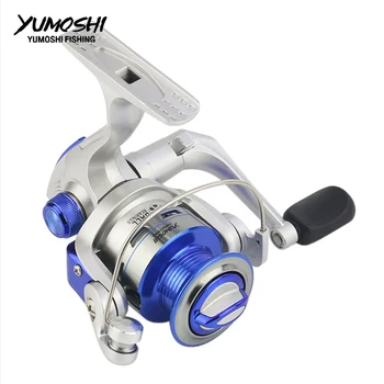 

5.2:1 High Speed Fishing reel Metal Coil Poket Small Wheel Mini Palm Size Spinning Fishing Reels spinning wheel PESCA FEEDER FF