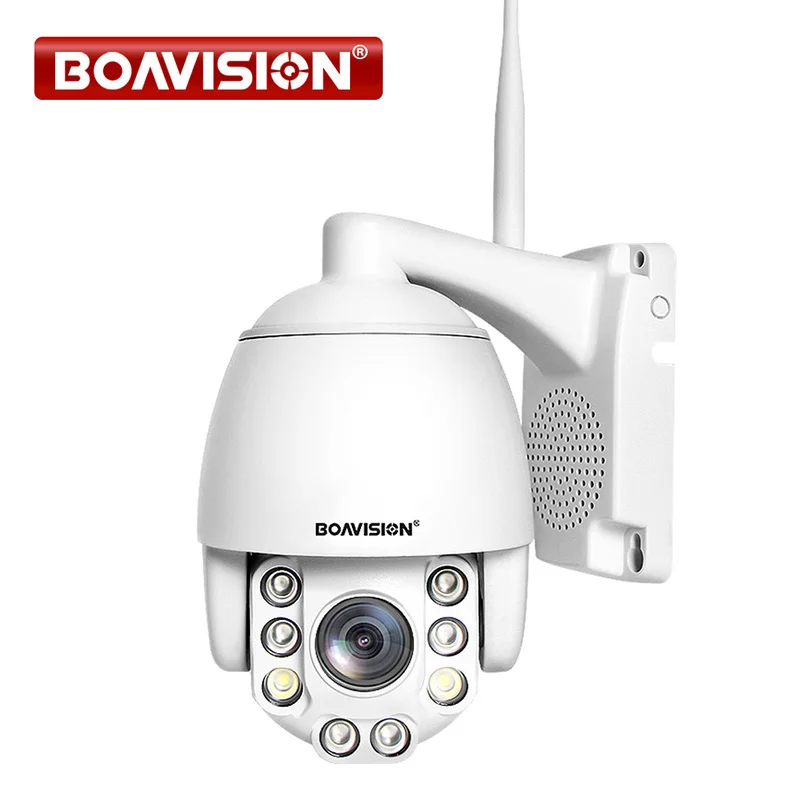 Беспроводная IP камера PTZ с 5 кратным оптическим зумом 1080P Мп|Камеры