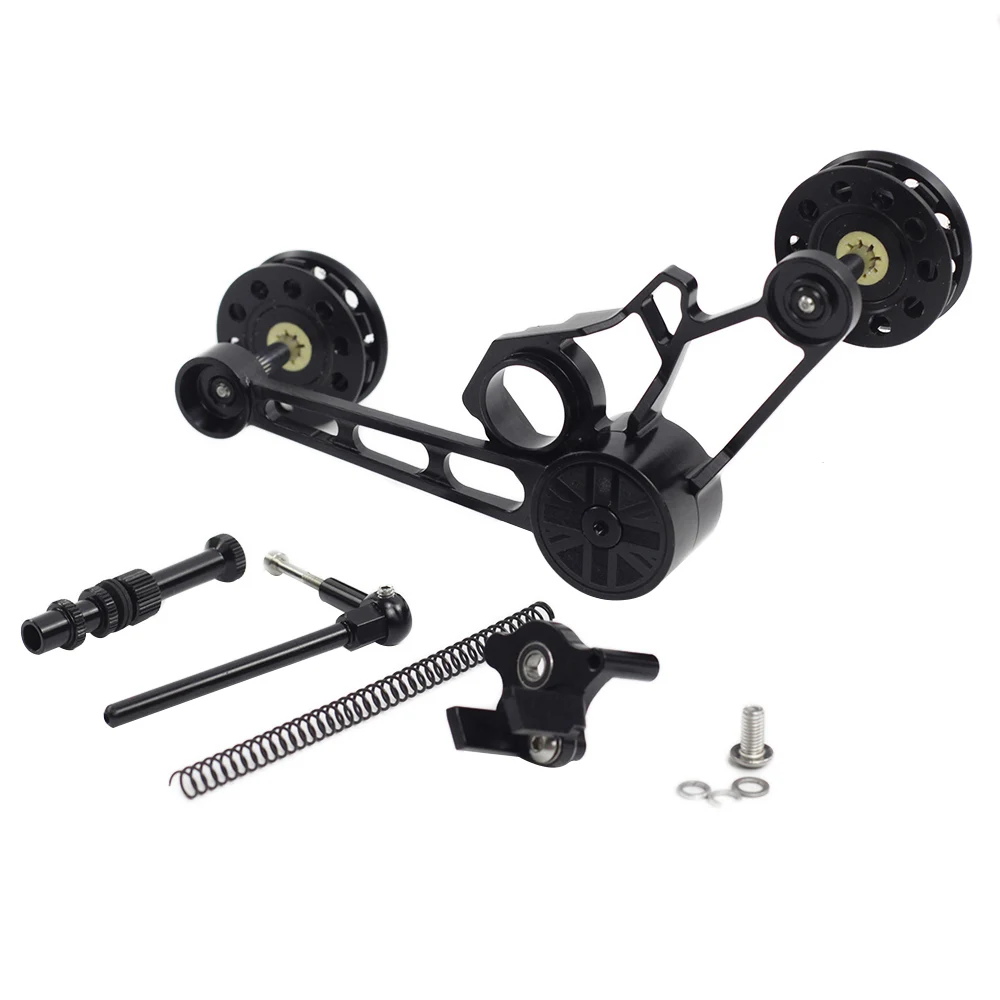 Lightweight Aluminium Chain Tensioner for Brompton 16 Speed Union Jack