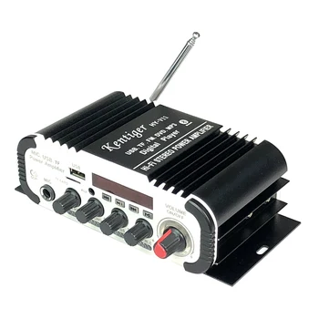 

Audio Amplifier Professional Portable Digital HiFi Stereo Music Player Home Remote Control Easy Use Space Saving Bluetooth Mini