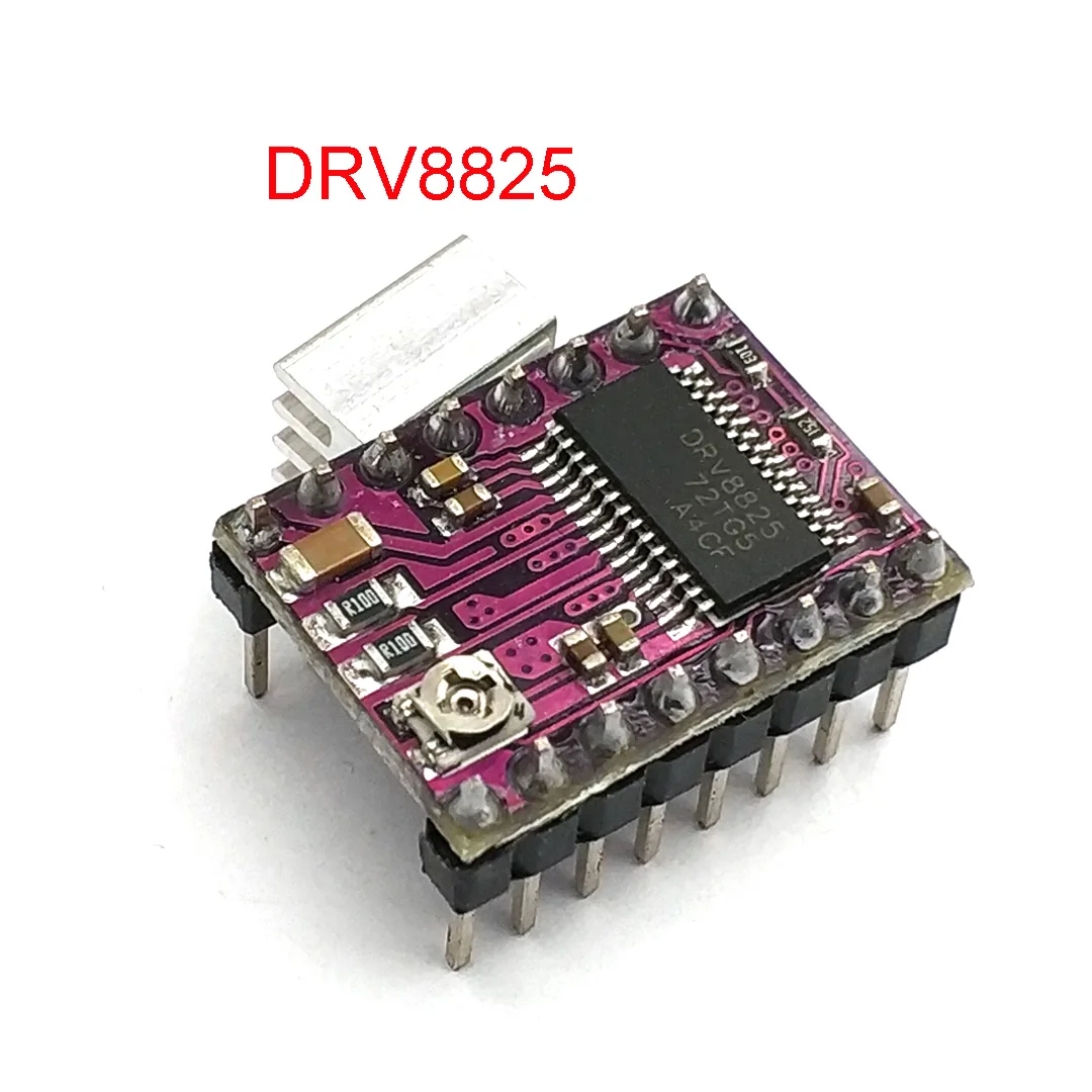 

3D Printer Parts StepStick DRV8825 Stepper Motor Driver With Heat Sink Carrier Reprap 4-layer PCB RAMPS Replace A4988 Driver