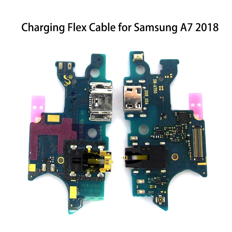 

USB Charging Flex For Samsung Galaxy A7 2018 A750 A9 A920F Charger Port Dock Connector Flex Cable Ribbon Replacement Repair Part