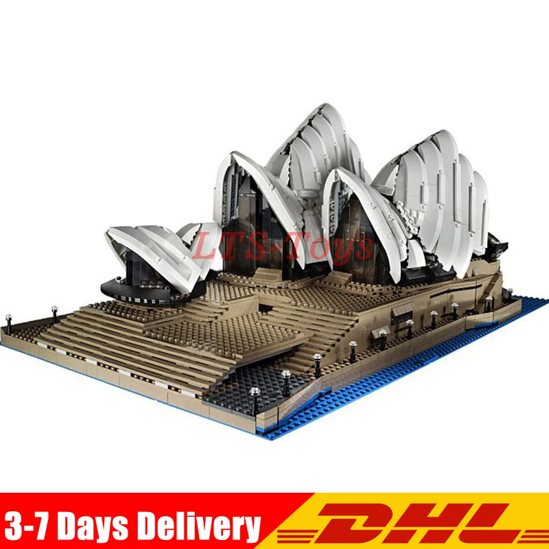 

Creator Expert Sydney Opera House 2989pcs Building Blocks Australia's Architectural Compatible with 17003 10222