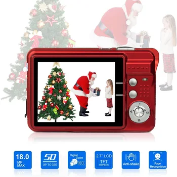 

Child Camera 18MP HD digital camera 2.7 Inch TFT LCD Display 8x Zoom Anti-Shake Camcorder Video CMOS Camera gift for Children