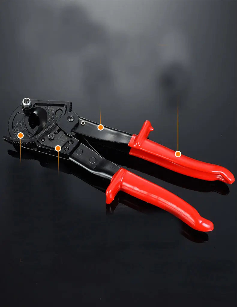 HS-520A HS-325A RATCHET CABLE CUTTER TOOLS Plier 400mm2 Max Ratcheting ratchet cable cutter Germany design Wire Cutter Plier