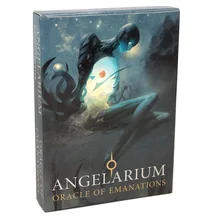33pcs Angelarium Oracle Versione Inglese Oracle Divinazione Destino Gioco Deck Tarocchi Da Tavolo Giochi Da Tavolo di Carte Da Gioco Con PDF Guida