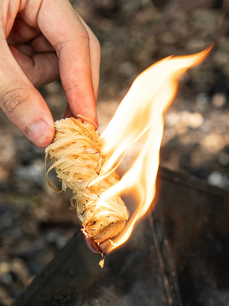 Natural Eco Wood Firelighters Wood Flame Fire Starters Fireplace Lighters Eco Firelighters Fire Starters For BBQ Smokers