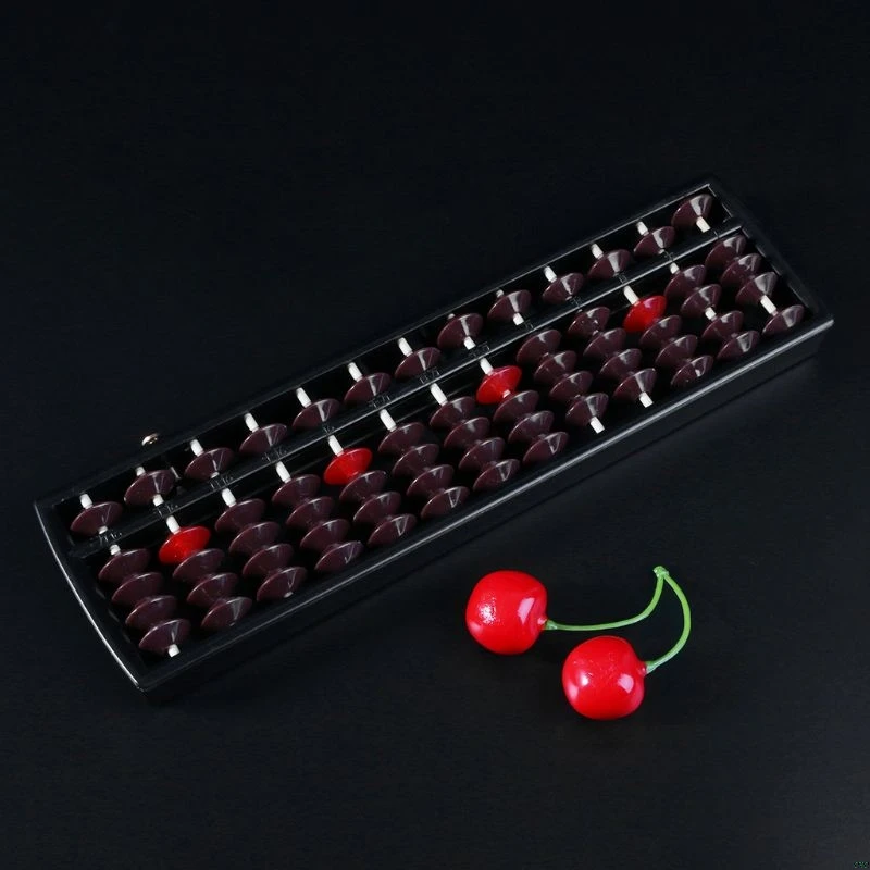 

New Upgraded Portable Japanese 13 Column Abacus Arithmetic Soroban School Math Learning Tool Educational Math Toys