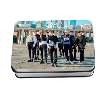 

40pcs/set KPOP Stray Kids Lomo Cards Photo Cards Sticky Photocard Poster Gift For Star Concert Party Fans Gift