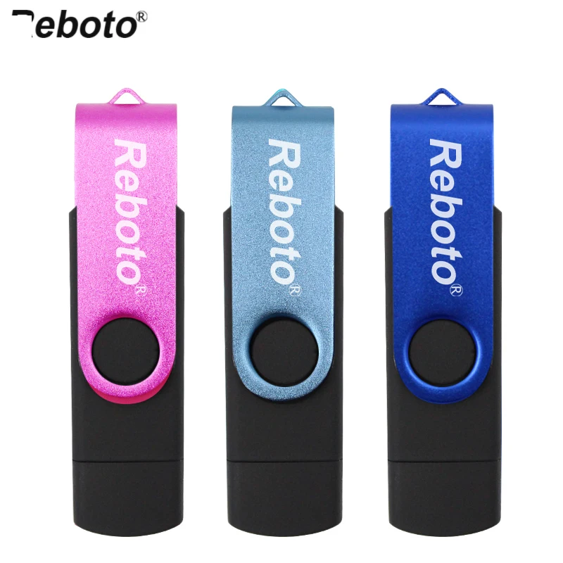 OTG USB флэш-накопитель для Android смартфон/планшет/ПК 64 Гб Флешка 32 Гб OTG Флешка металлическая карта памяти 16 Гб USB диск USB ключ