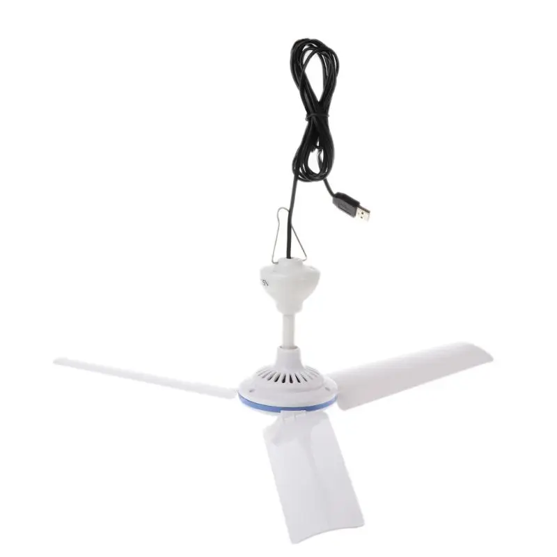 Dc 5v Ceiling Fan Portable Mini Usb Battery Hanging Fans For