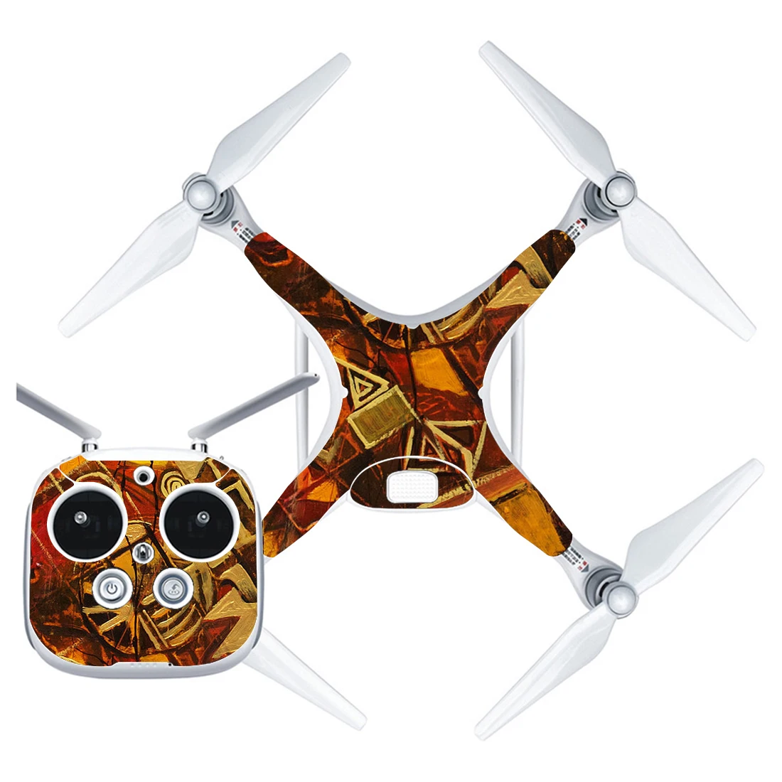 

Cool Style Vinyl Skin Sticker for DJI Phantom 4 Drone And Remote Controller 0165