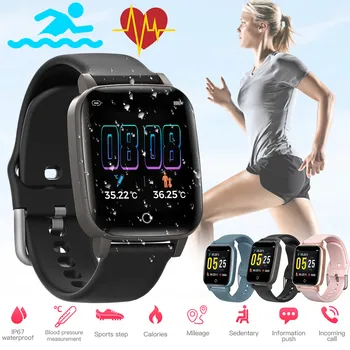 

b40#full Touch-Screen Smart Watch Men body temperature shown Smart watch Fitness Tracker Women Smartwatch For Android And iOS