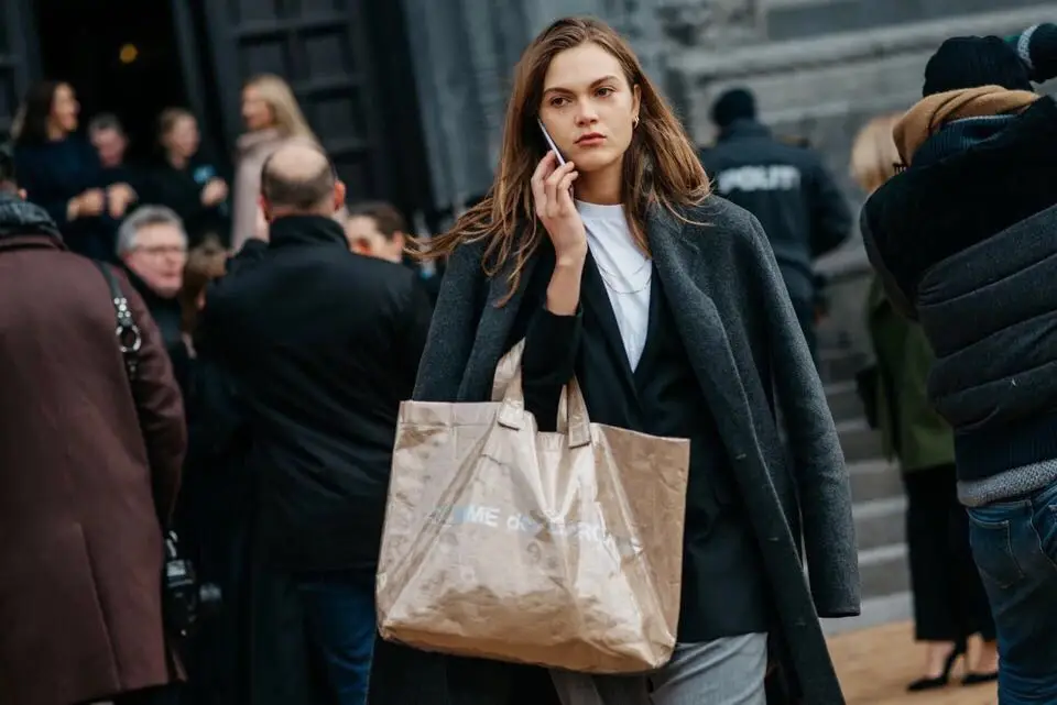 portable shopping bag large capacity designer handbag casual high quality shoulder bag letter retro pattern wild bag female