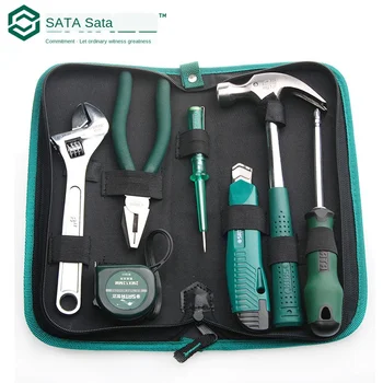 

Sata Tools Flagship Store Monkey Wrench "Nipper Pliers Household Hardware Tools Combination Repair Kit 06001