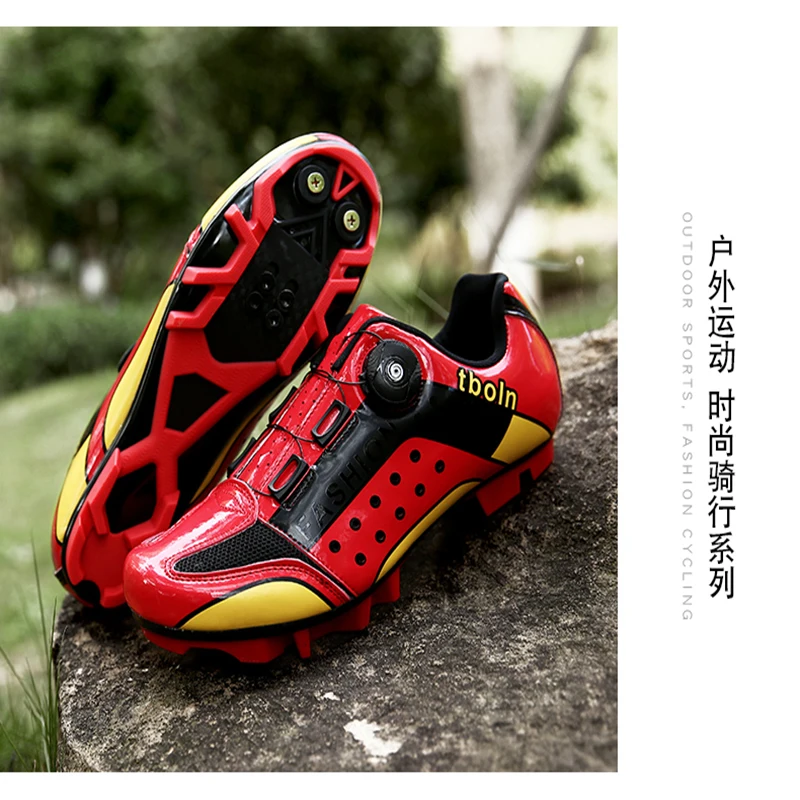 New Professional Cycling SneakersMTB Shoes Men Women Outdoor Self-locking Mountain Bicycle Shoes Racing Sneakers Road Bike Shoes