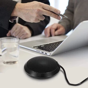 

Microphone, Desktop Omni-Directional Microphone with 3.5mm Jack for Computers Laptop