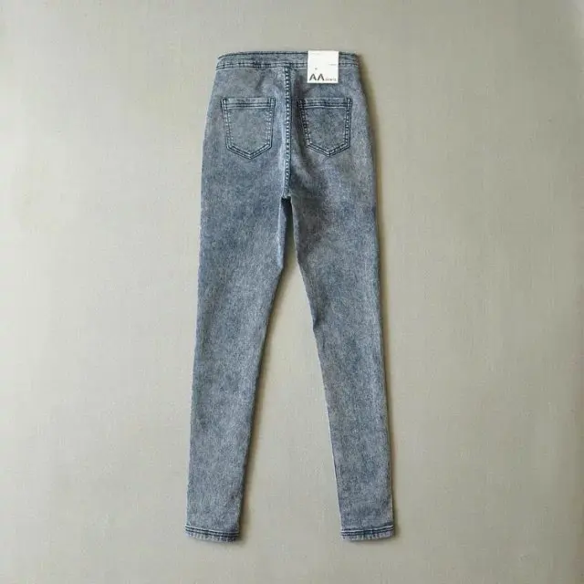 Джинсы aajeans в европейском и американском стиле, обтягивающие, эластичные, с высокой талией, женские ковбойские леггинсы, женские