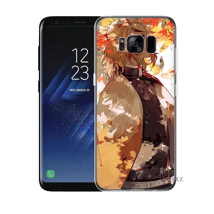 Чехол для телефона для Samsung S3 S4 S5 S6 S7 S8 S9 S10E S10 Plus Note 8 9 M10 M20 M30 M40 крышка Rengoku Kyoujurou демон убийца