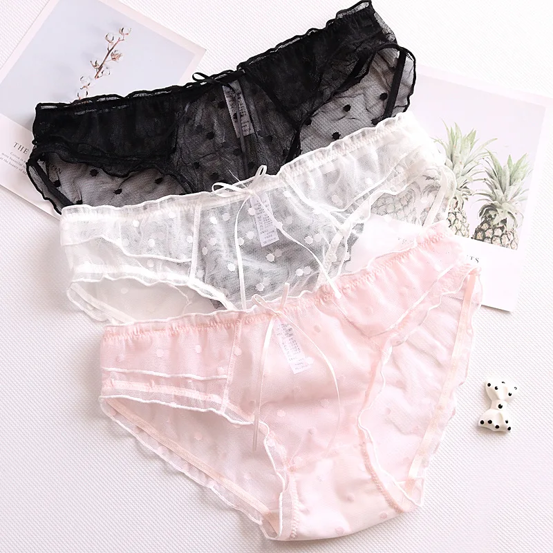 Girls Underwear 3pc/lot panties low Waist Briefs Young Girl teenagers Pants children students solid