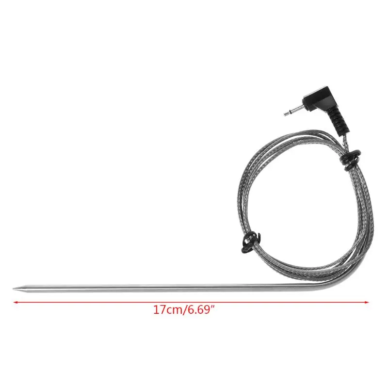 Waterproof Thermometer Hybrid Probe Replacement for Digital Cooking Food Meat Thermometer Q1QC 3
