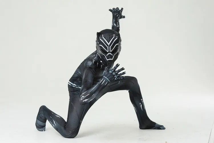 anime cosplay 2021 new Halloween fancy dress costume children's suit black adult party superhero panther cosplay boy girl Christmas gift naruto outfits