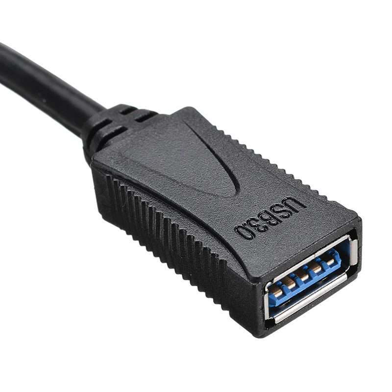 Удлинительный Кабель USB 3 0 33 см тип А штекер гнездо|Кабели передачи данных| |