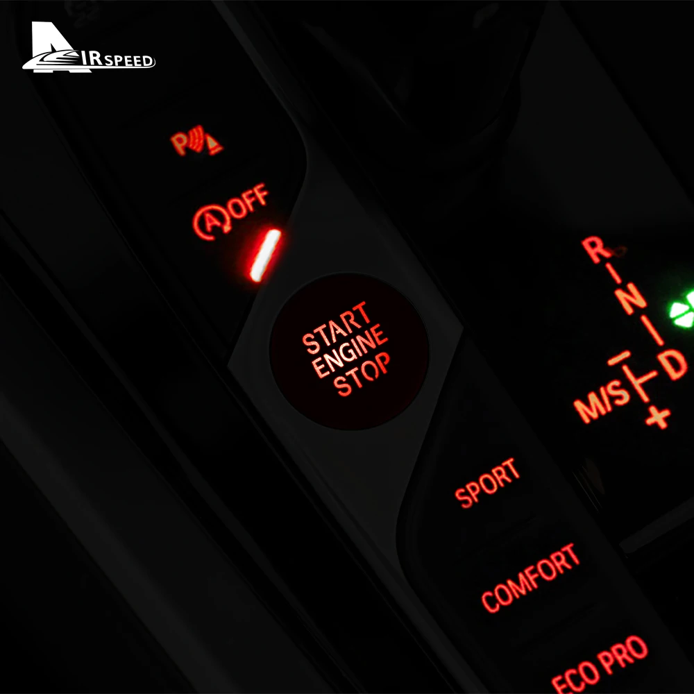 For BMW Z4 G29 G20 X5 G05 X7 G07 G14 G15 G16 X3 G01 F97 Car Engine Start Button Ignition Cover Stop Switch Accessories Styling