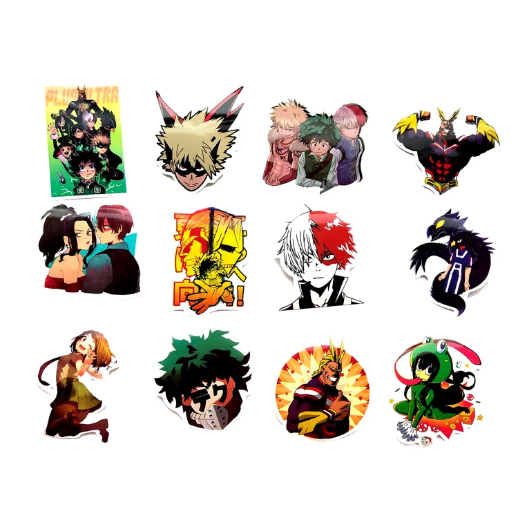 73 внешний мой герой колледж Мода стиль граффити наклейки для мото автомобиля и чемодана крутая, для ноутбука Наклейка s Наклейка на скейтборд